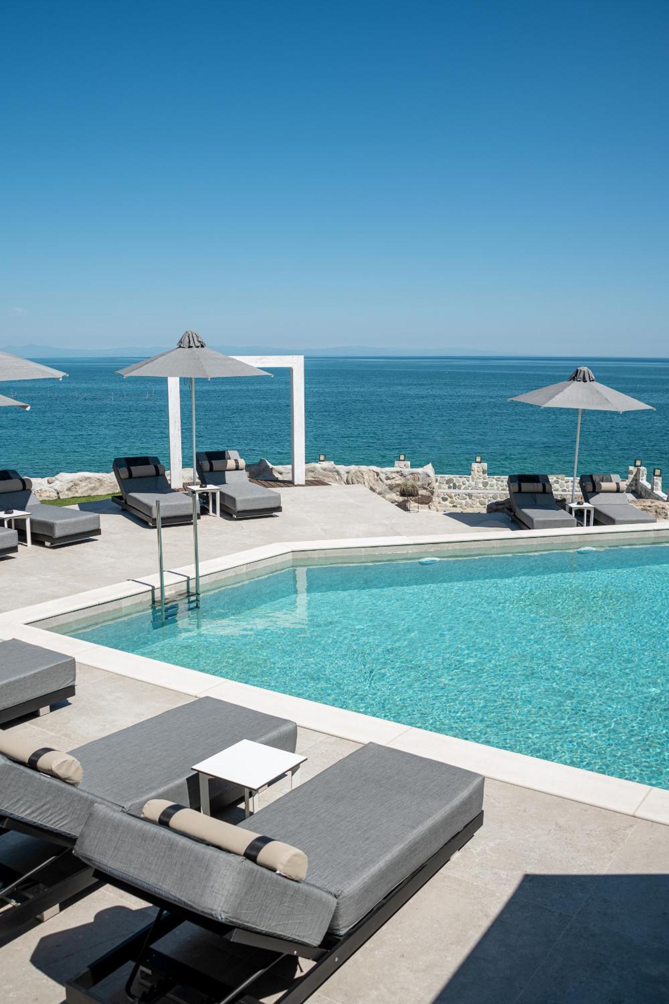 Akrotiri Olympus Luxury Suites - Adults Only Plaka Litochorou Luaran gambar