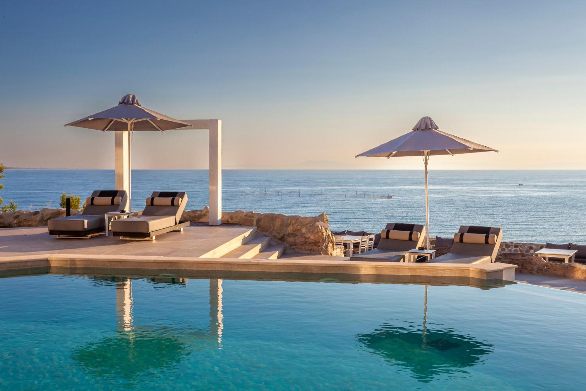 Akrotiri Olympus Luxury Suites - Adults Only Plaka Litochorou Luaran gambar
